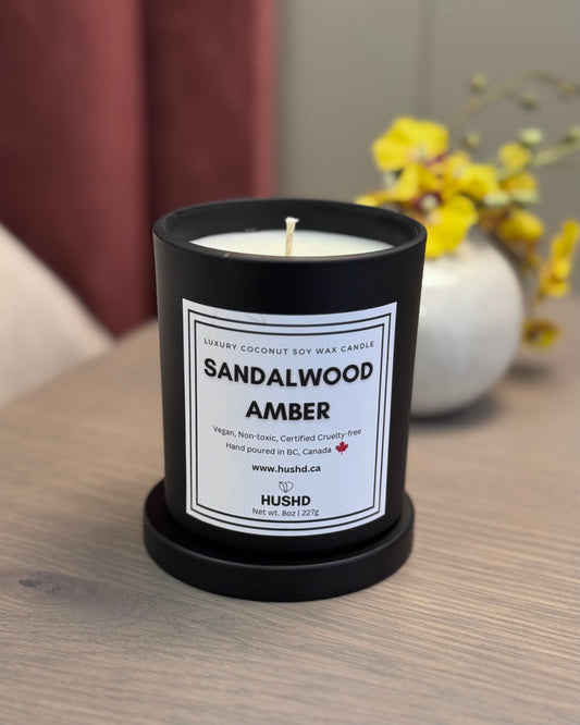 Sandalwood Amber Candle
