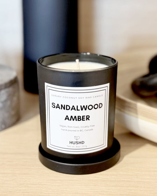 Sandalwood Amber Candle