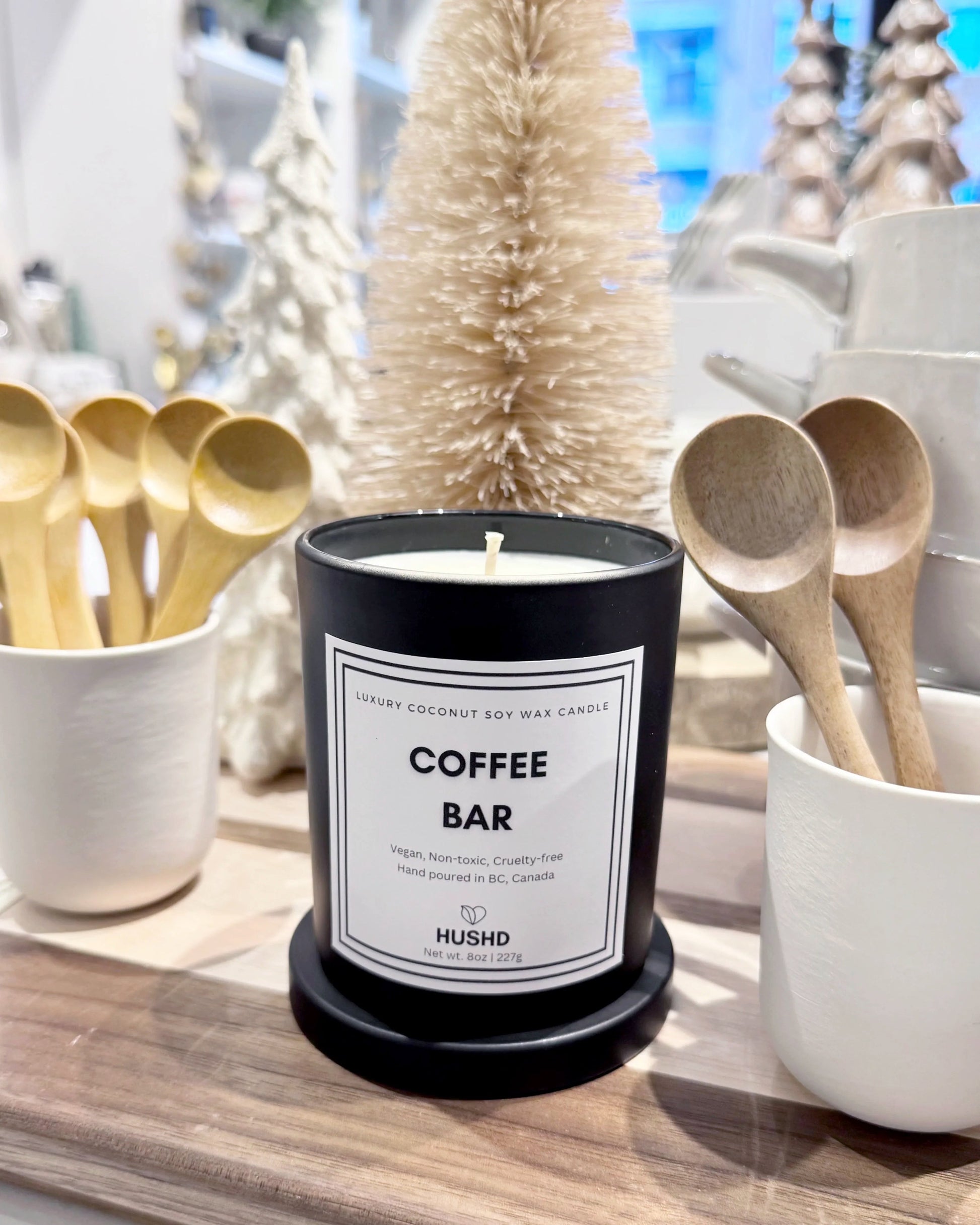 Hand-poured in Coquitlam with love – this candle makes the perfect personalized gift for any coffee lover.