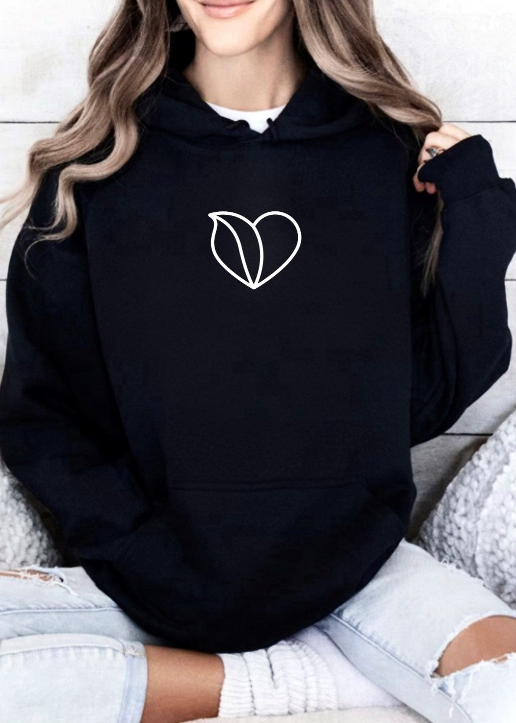 HUSHD Heart Hoodie