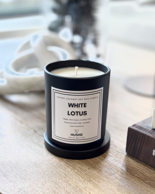White Lotus Candle
